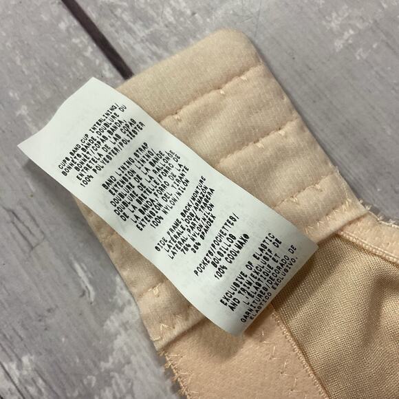 Trulife Naturalwear Mastectomy Bra Womens 36B Nude Wireless 420 - Picture 6 of 9